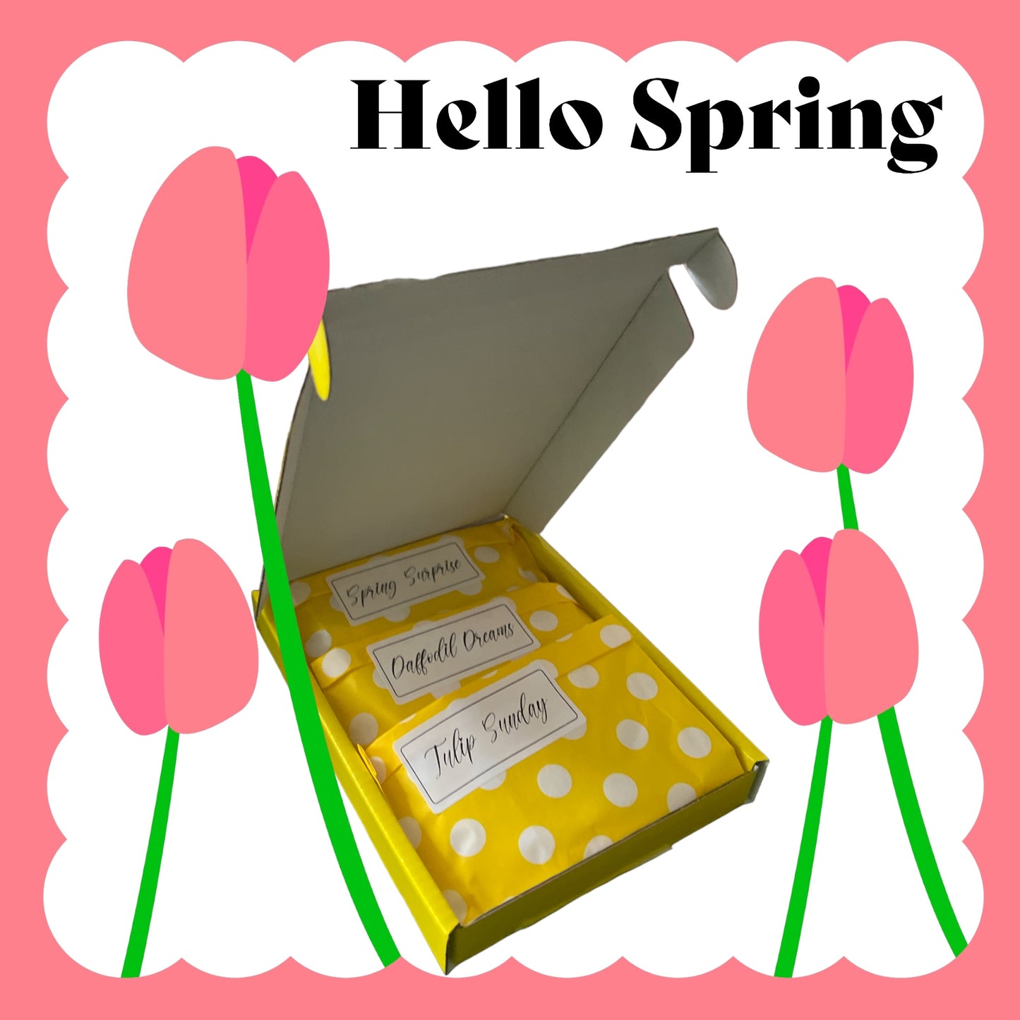 Spring Discovery Floral Citrus Box Set Wax Melt Collection Luxury Fragranced Melts LIMITED EDITION